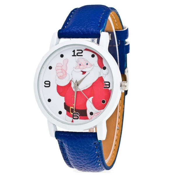 Cartoon Santa Thumbs Up Cute Fahsion Kid Watch Quartz Watch