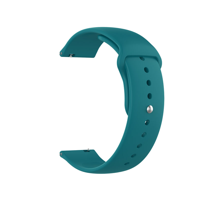 Bakeey 18mm SLR Buckle Silicone Replacement Strap Smart Watch Band For Ticwatch C2 Rose Gold Version