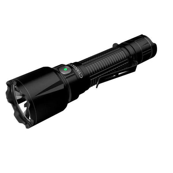 CYANSKY K3 V2.0 2000LM 700M Long-distance Strong LED Flashlight High-Performance Professional Tactical Torch Outdoor Searching Light