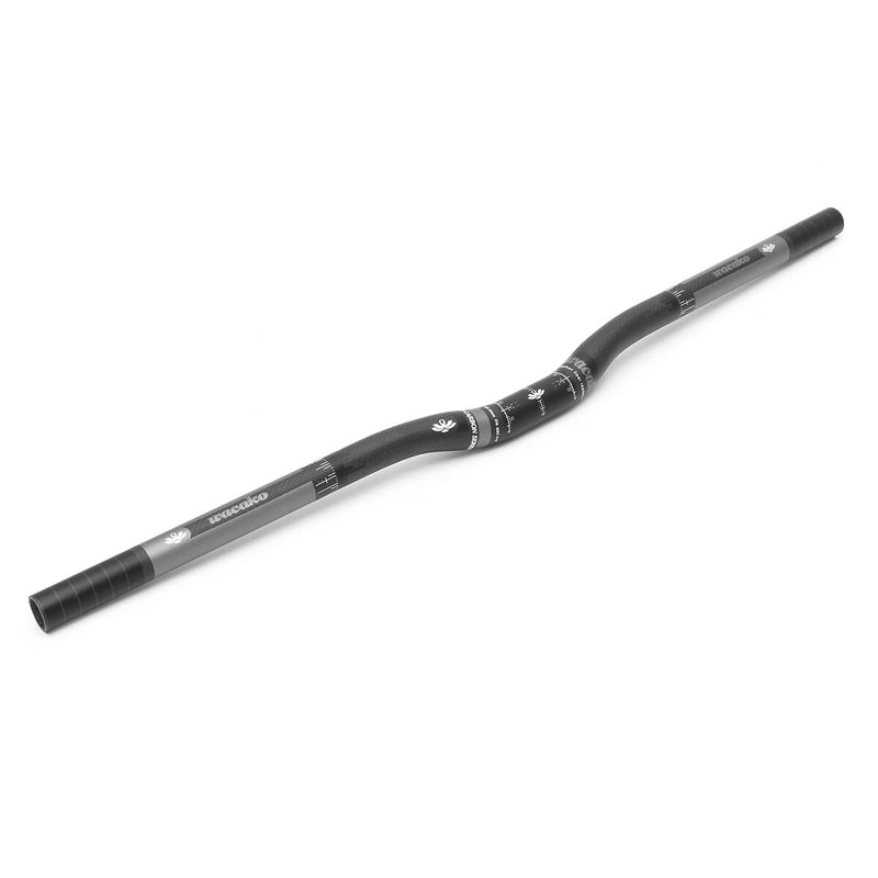 WACAKO Universal 620mm MTB Mountain Bike Bicycle Carbon Fibre Lightweight Riser Practical Handle Tube For 25.4mm Handlebars