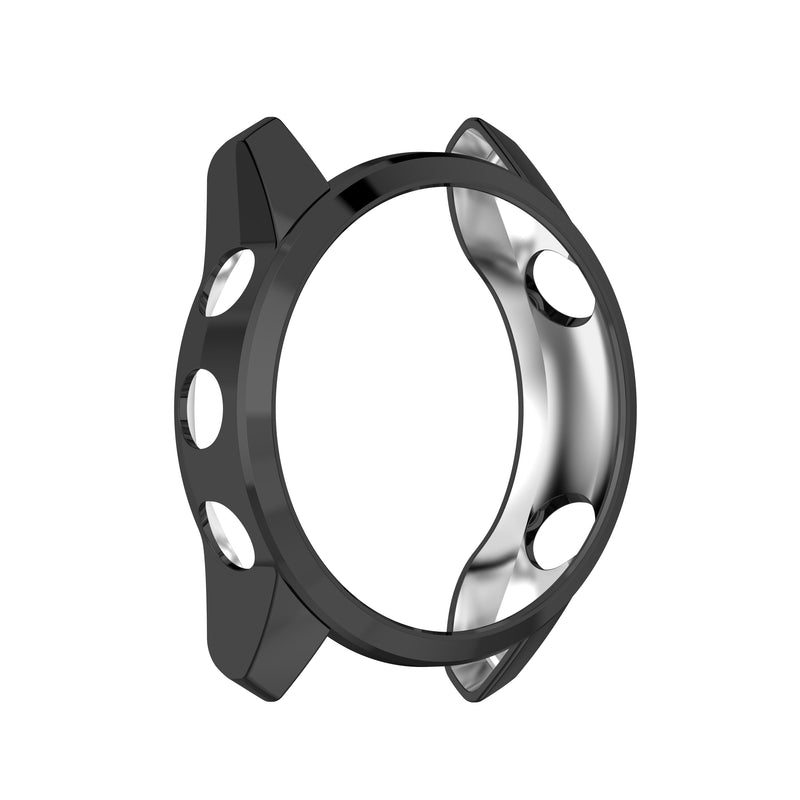 Electroplating Half-pack TPU Watch Case Watch Cover Protective Case for Garmin Forerunner745