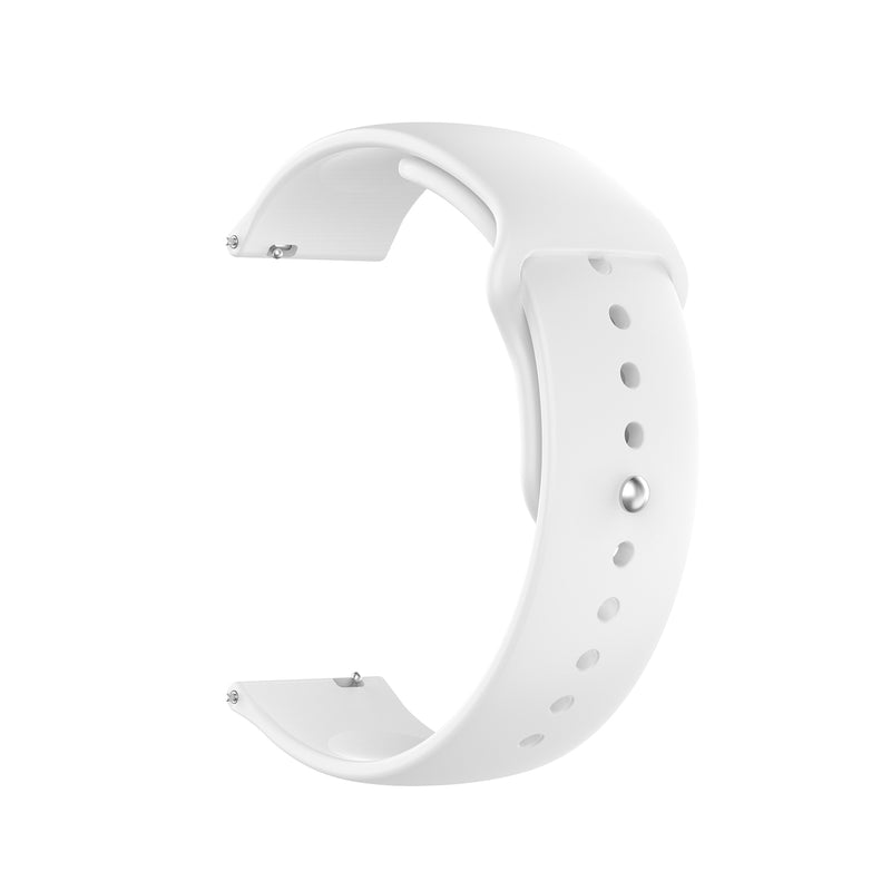 Bakeey 18mm SLR Buckle Silicone Replacement Strap Smart Watch Band For Ticwatch C2 Rose Gold Version