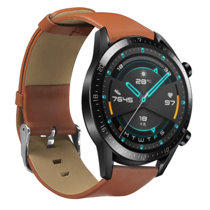 Bakeey 22MM Genuine Leather Watch Band For Huawei WATCH GT 2/Amazfit 2/2s