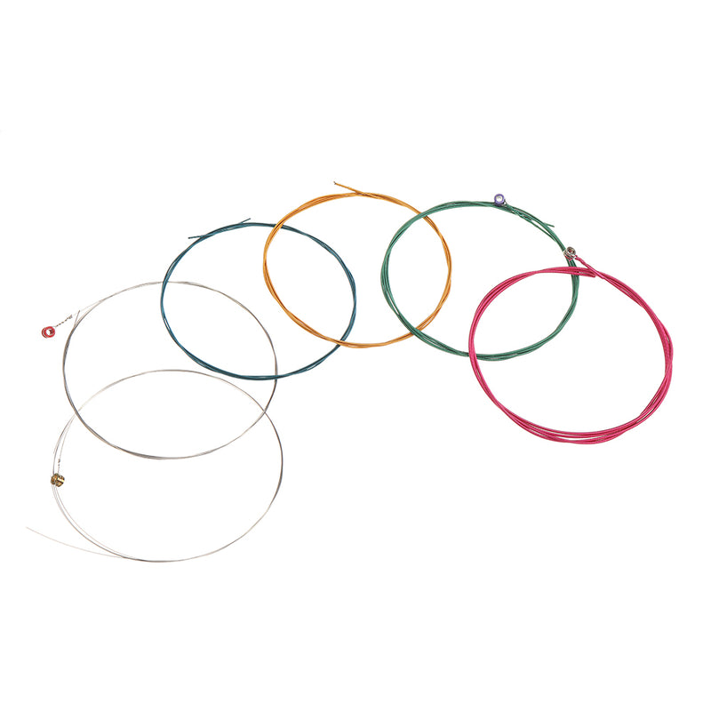 ORPHEE TX620-C Acoustic Guitar Colorful Strings Extra Light Tension Guitar Accessories For Guitar Players