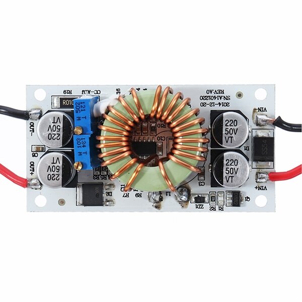 DC-DC 8.5-48V To 10-50V 10A 250W Continuous Adjustable High Power Boost Power Module Constant Voltage Constant Current Non-Isolation Step Up Board For Vehicle Laptop Power LED Driver