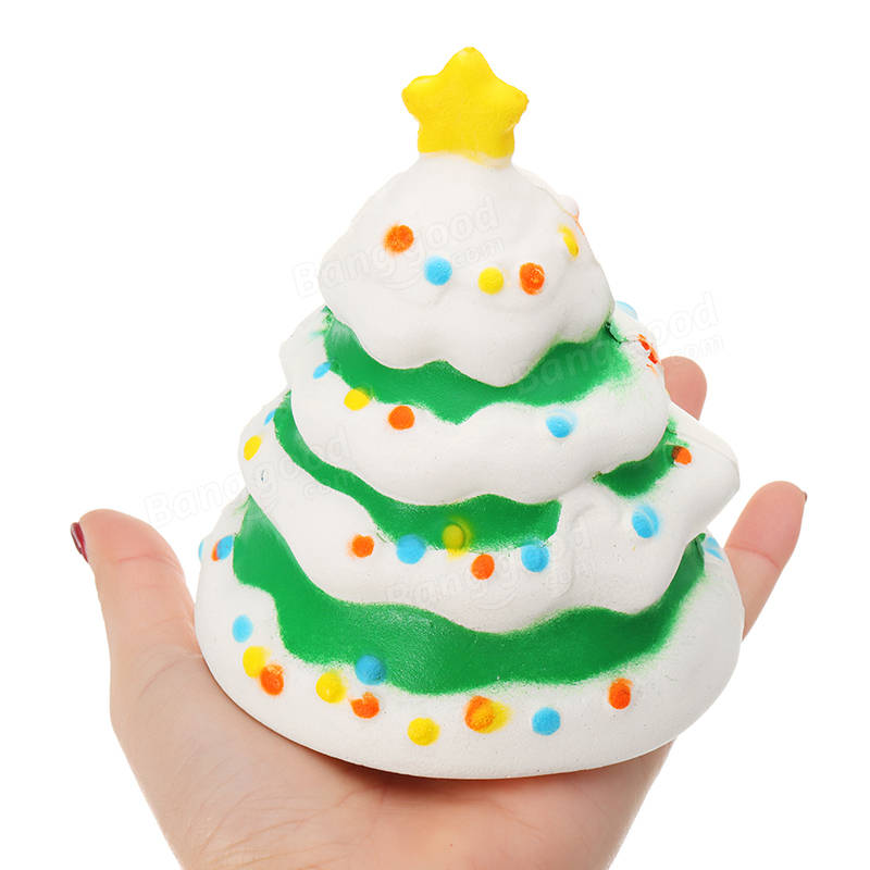 Christmas Tree Fruit Model Children's Squishy Collection Gift Decor Toy Original Packaging