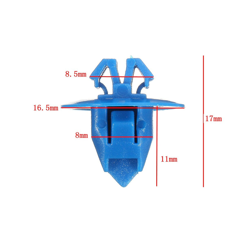 30pcs Front Door Trim Body Moulding Repair Panel Clip Kit For Toyota Prado 120