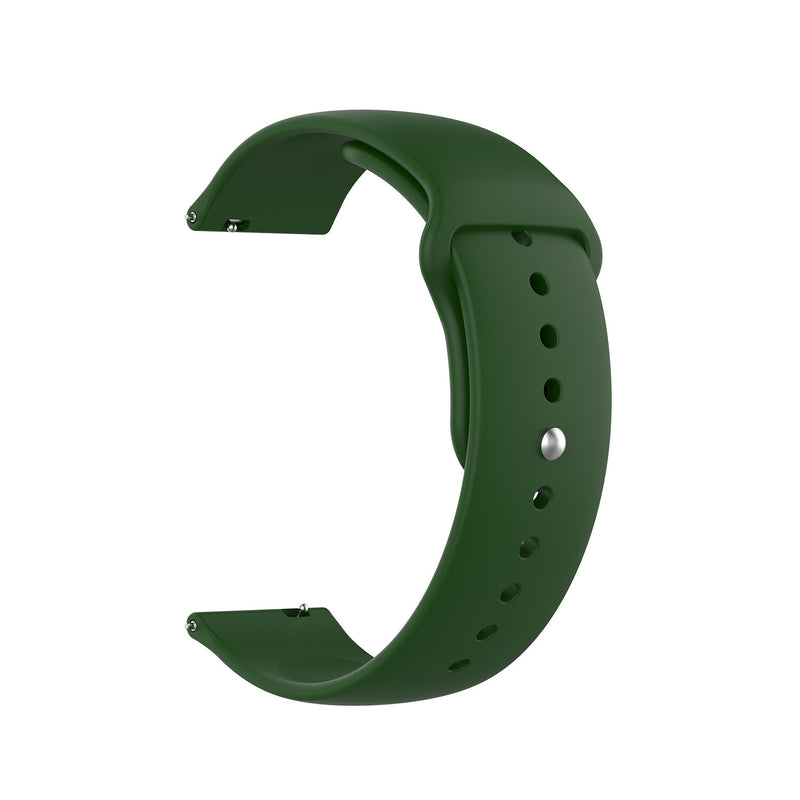 Bakeey 18mm SLR Buckle Silicone Replacement Strap Smart Watch Band For Ticwatch C2 Rose Gold Version