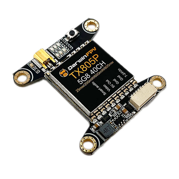 Darwin TX805P 5.8Ghz 40CH 25/200/600/800mW FPV Transmitter SmartAudio VTX for RC Drones