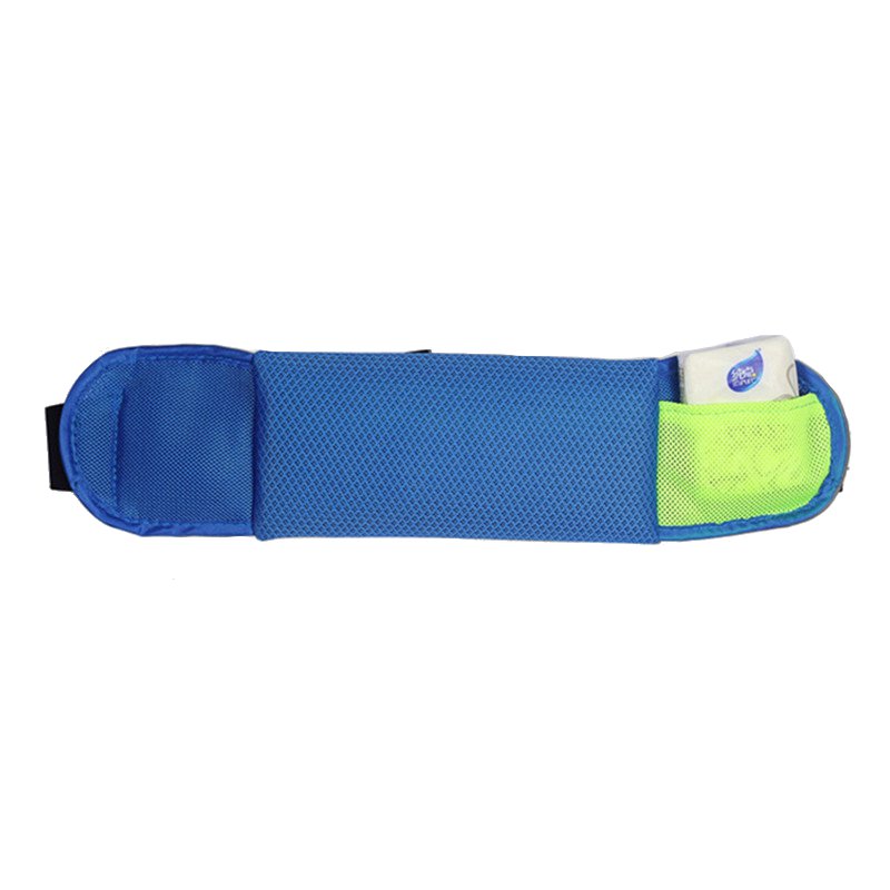 Outdoor Sports Large Capacity Breathable Reflective Stripe Earphone Hole Waist Bag for Mobile Phone