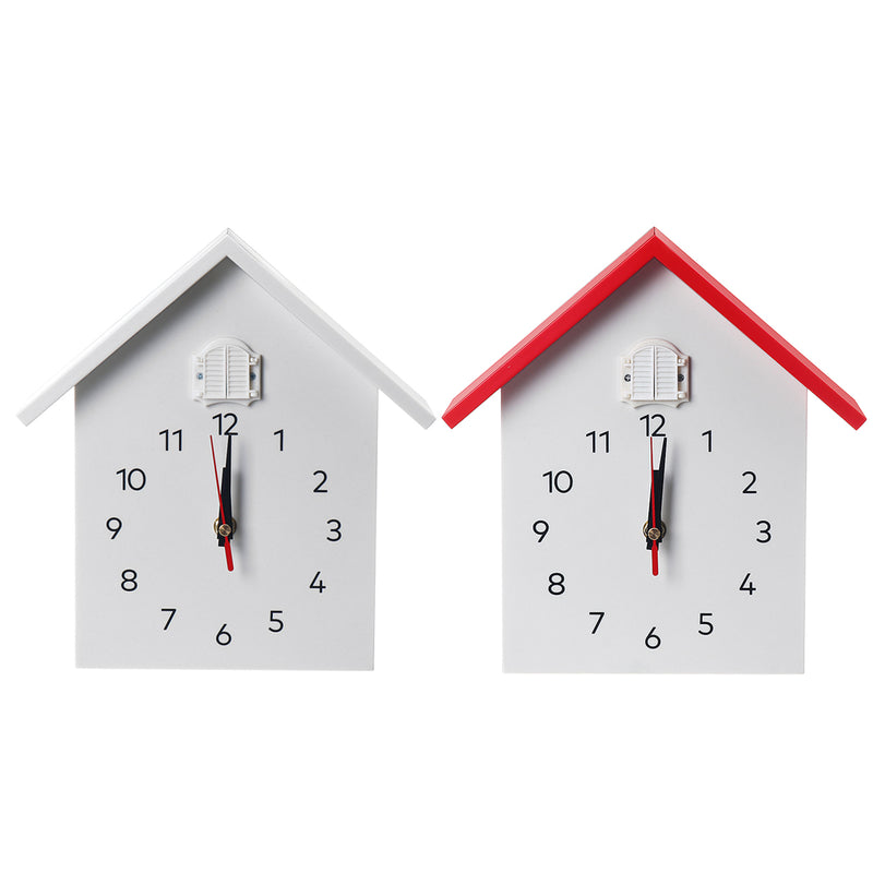 Cuckoo Quartz Wall Clock Modern Bird Home Living Room Hanging Watch Decoration