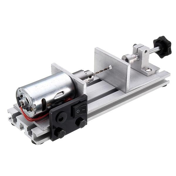 DC 24V 50W Mini Lathe Beads Machine Wood Working DIY Standard Set with Power