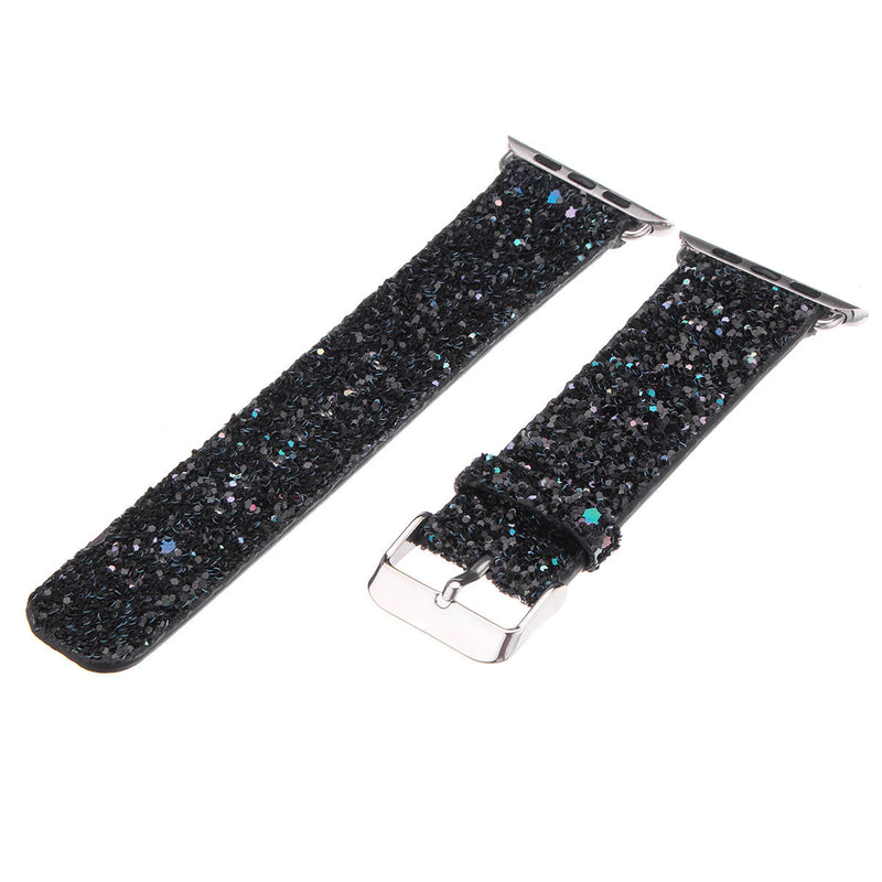 Replacement Bling Leather Wrist Watch Band Strap For Fitbit Blaze Activity Tracker Watch