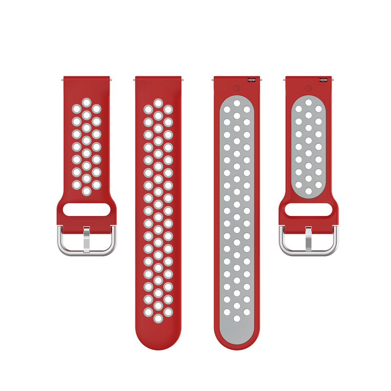 Bakeey 22mm Silicone Sports Two-color Replacement Strap Smart Watch Band For Huawei Watch GT2 PRO