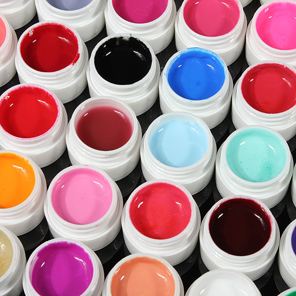 36 Colors Pure Colors UV Gel For Nail Extension