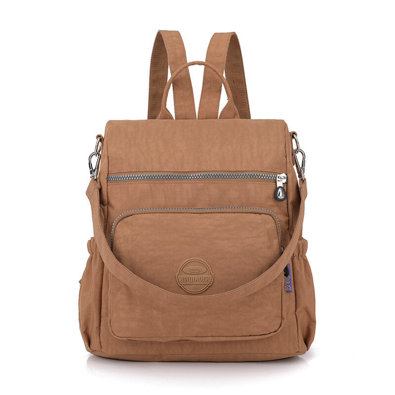 Women Multi-function Anti-Theft Waterproof Shoulder Bag Mummy Backpack Shopping Date