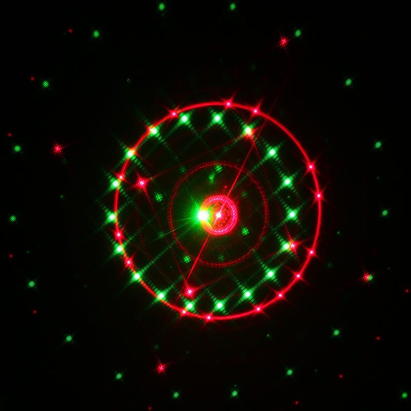 R&G Remote Xmas Pattern Waterproof Laser Projector Stage Light Garden Christmas Tree Landscape Lamp