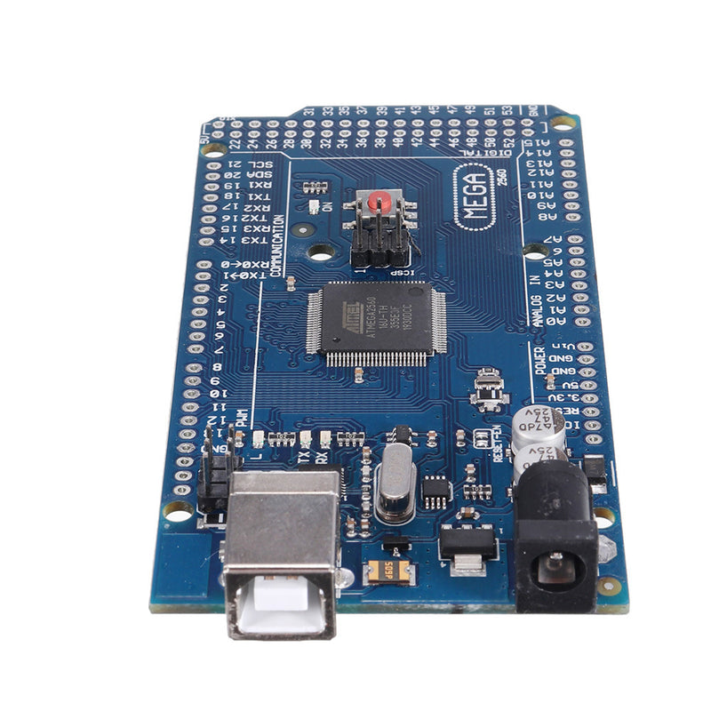 Mega 2560 R3 ATmega2560-16AU Development Board Without USB Cable Geekcreit for Arduino - products that work with official Arduino boards