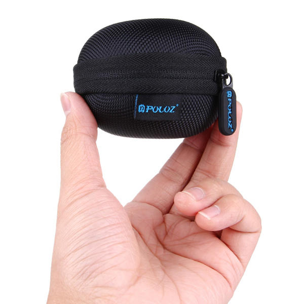 PULUZ Portable Round Charger Mini Storage Case Box for Gopro Hero