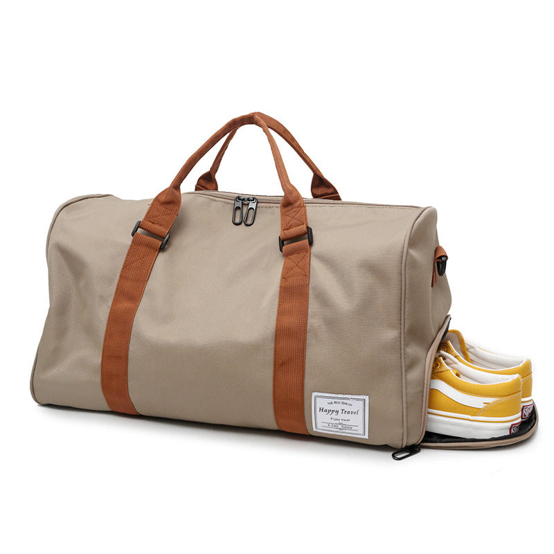 Folding Travel Luggage Bag Dry Wet Separation Shoe Bag Sports Fitness Gym Handbag Yoga Bag