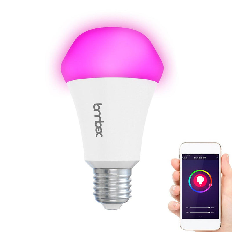 Lombex E27 10W RGBWW WIFI APP Voice Control Smart LED Light Bulb Work with Amazon Alexa AC110-255V