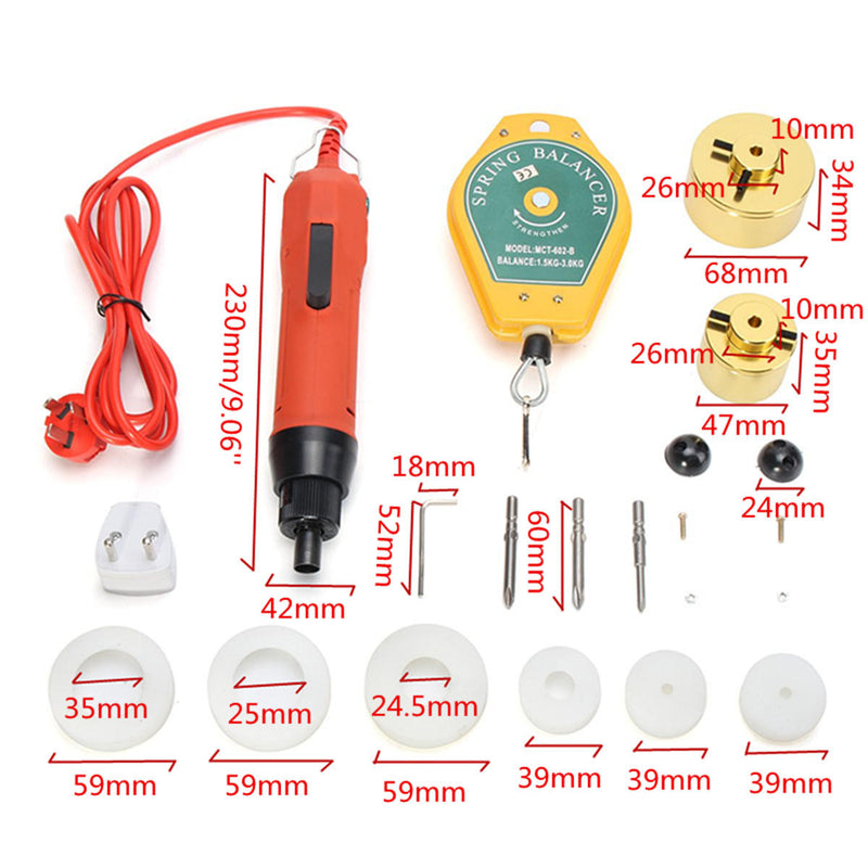 220V Handheld Electric Drill Bottle Capping Machine Cap Sealer Seal Ring Machine (Copy)