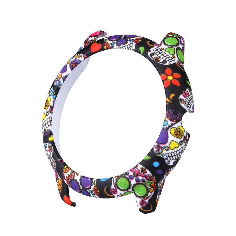 Colorful Pattern Watch Case Watch Cover Case Cover Screen Protector for Haylou Solar LS05