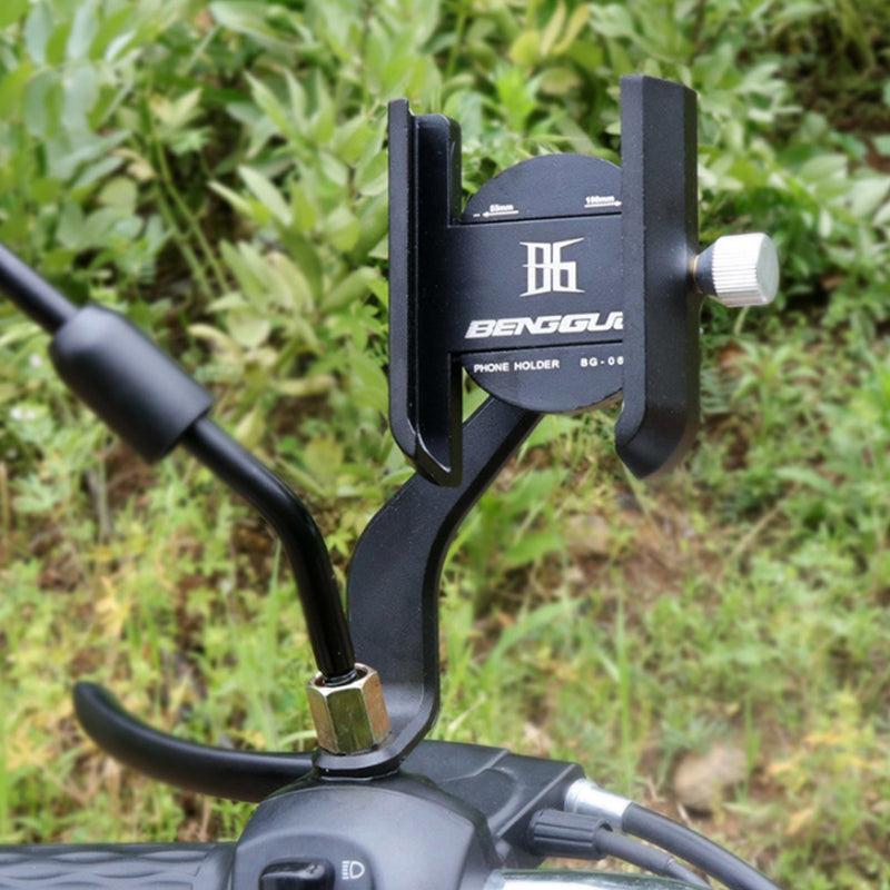 Bike Phone Holder 55-100mm Width Adjustable Phone Mount Waterproof 360 Rotation Phone Stand for Cycling