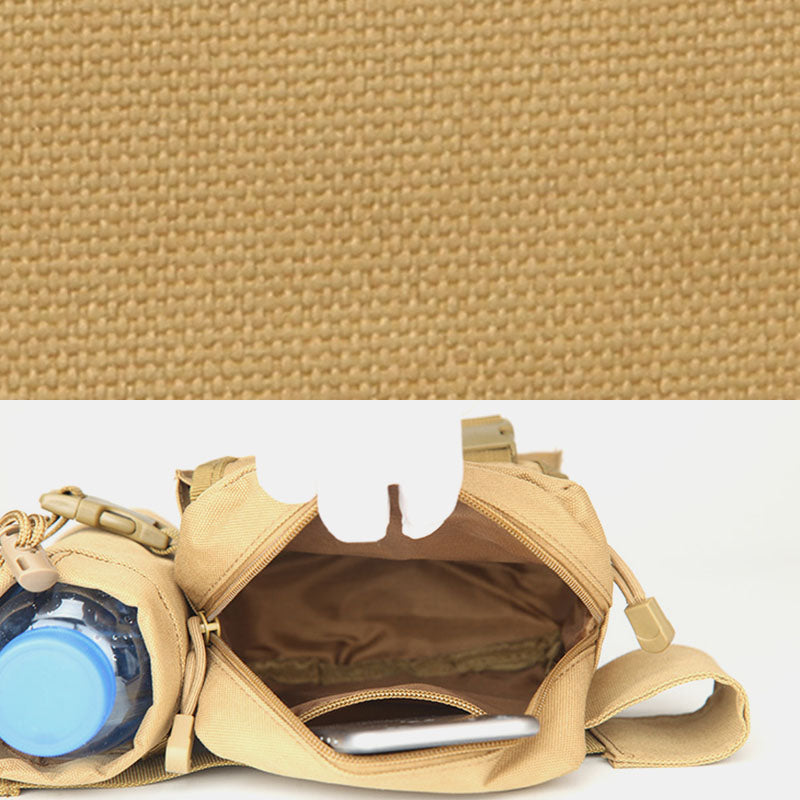 Men Multifunction Tactical Belt Bag Casual Sling Crossbody Bag Waist Bag