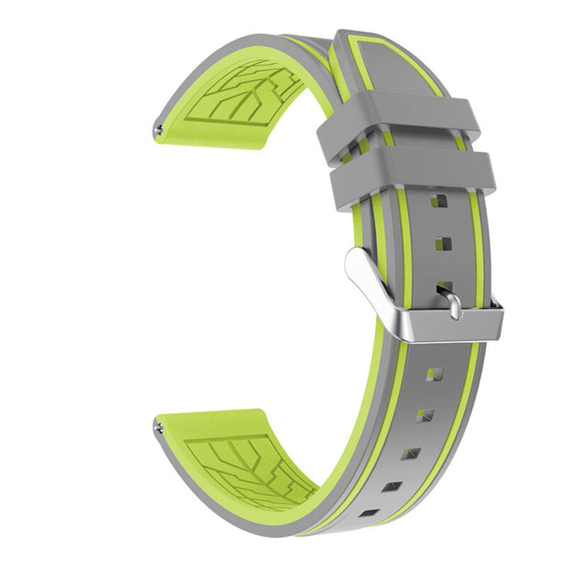 Bakeey 22mm Silicone Smart Watch Band Replacement Strap For Samsung Gear S3/Huawei Watch GT 2 46MM/Amazfit Stratos 2/2S