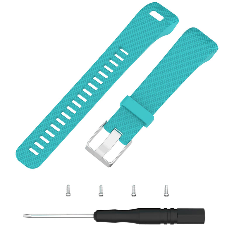 Bakeey Texture Silicone Replacement Strap Smart Watch Band For Garmin Vivosmart HR+/Approach X10/X40