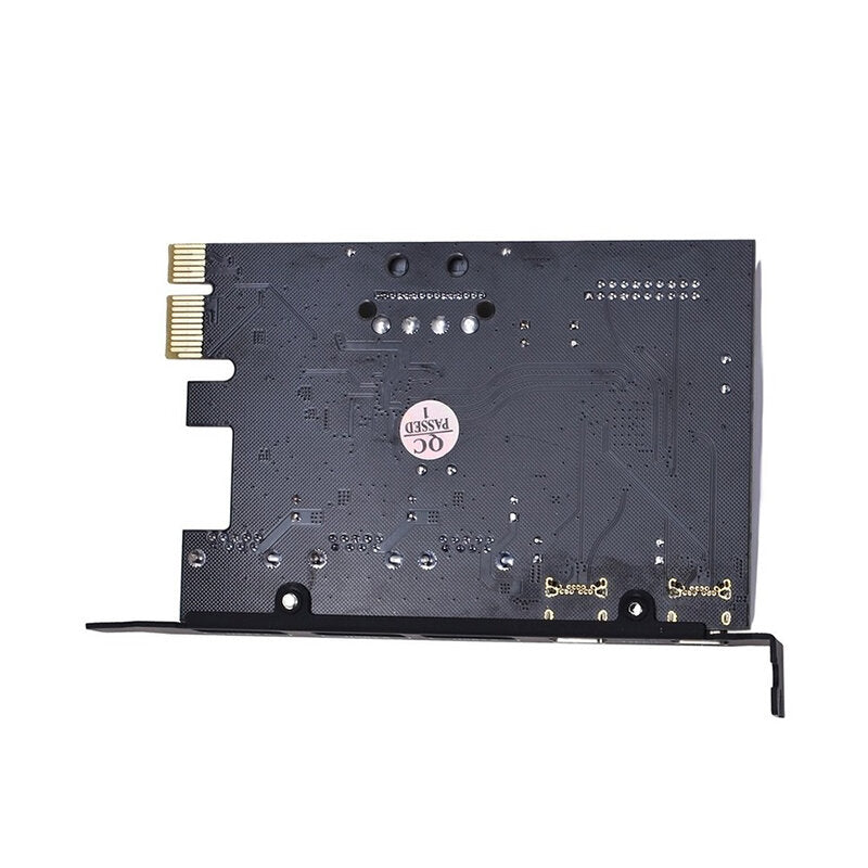 PCI Express Card to 3 PORTS USB 3.0 2 Ports USB3.1 Type-C Internal USB 3.0 20PIN 7 Ports USB Hub PCIE to Type-C Expansion Card for Desktop PC
