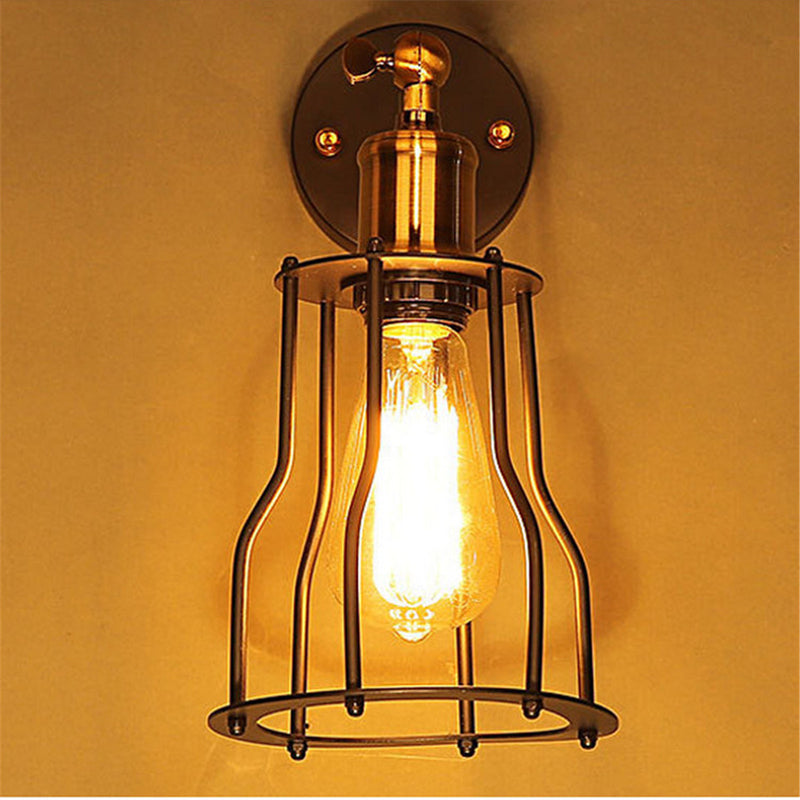 E27 Vintage Wall Light Home Bar Sconce Lamp Corridor Fixture Decoration AC85-265V