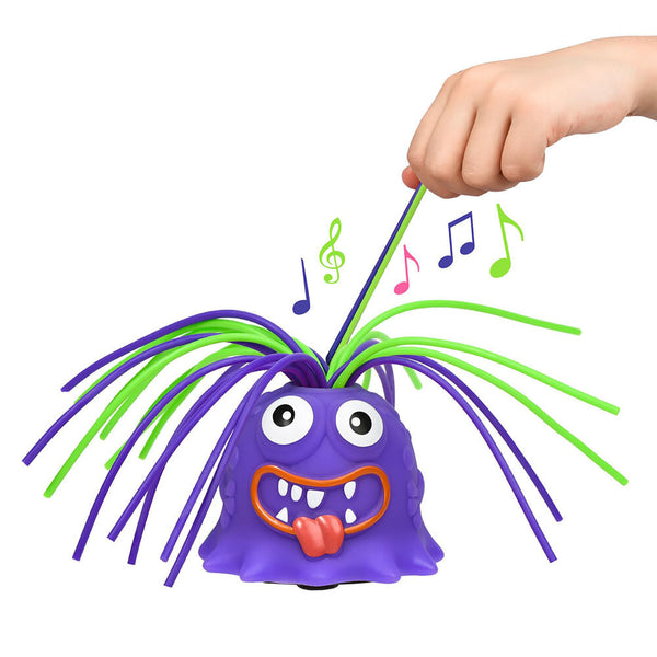 Screaming Monster Fatidge Toys Stress Relief Anti Anxiet Kids Playing Funny Gadget Purple