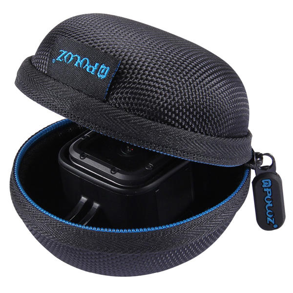 PULUZ Portable Round Charger Mini Storage Case Box for Gopro Hero