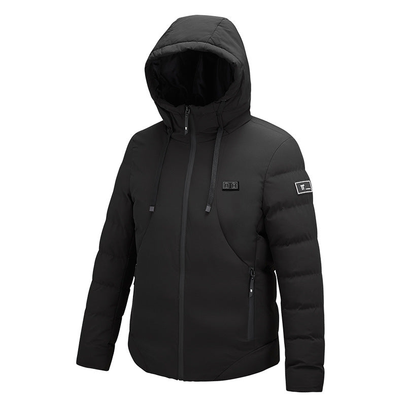 3-Modes Control Winter Heated Jacket USB Charging Coat Warm Up Heated Clothing Washable Soft Safe Top