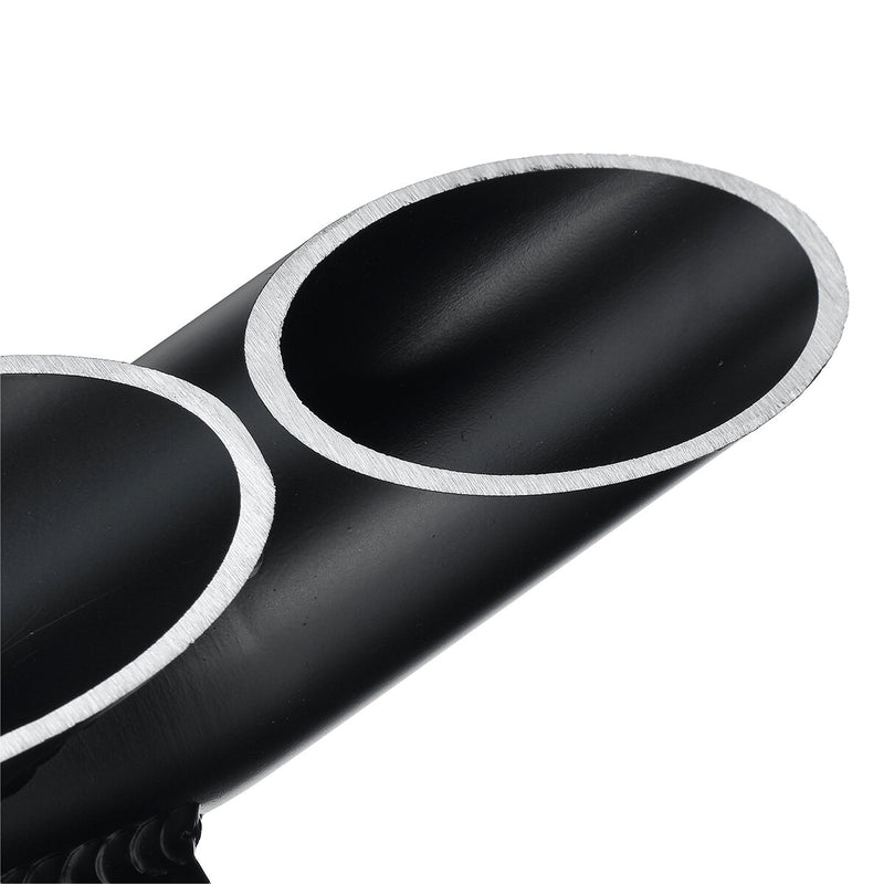 Motorcycle Exhaust Muffler Tail Pipe for Yamaha 250/300 and Kawasaki ZX6R10R - Dual Outlet For For