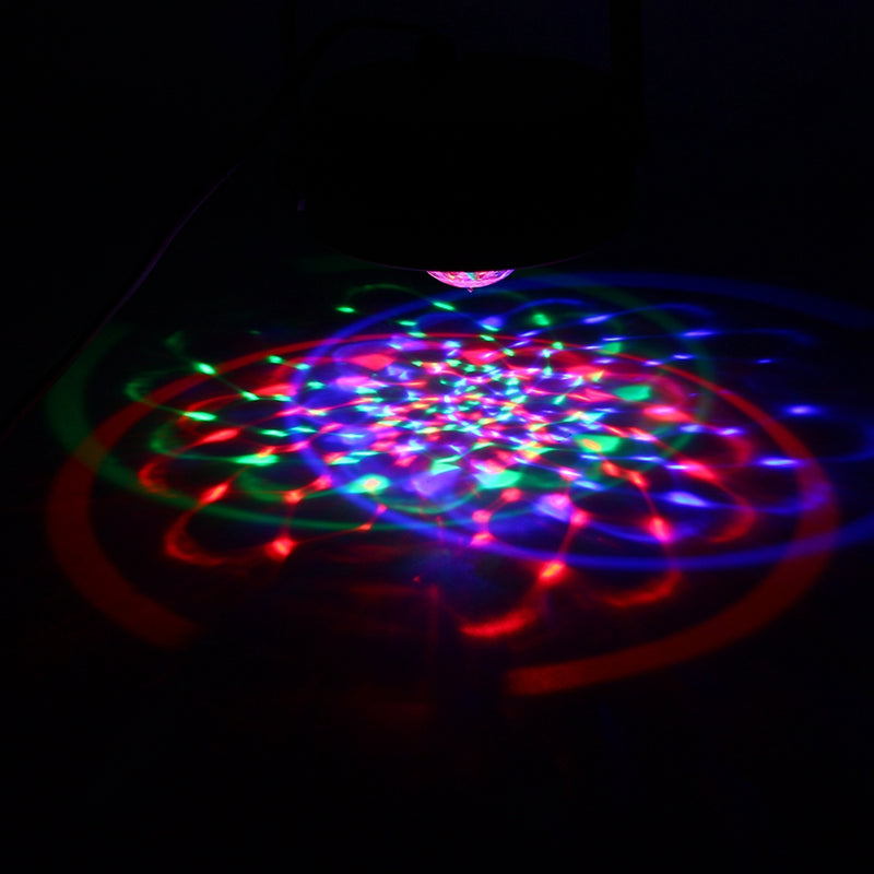 RGB LED Stage Light Strobe Light Crystal Ball Party Club DJ Disco Atmostphere Light AC90-265V
