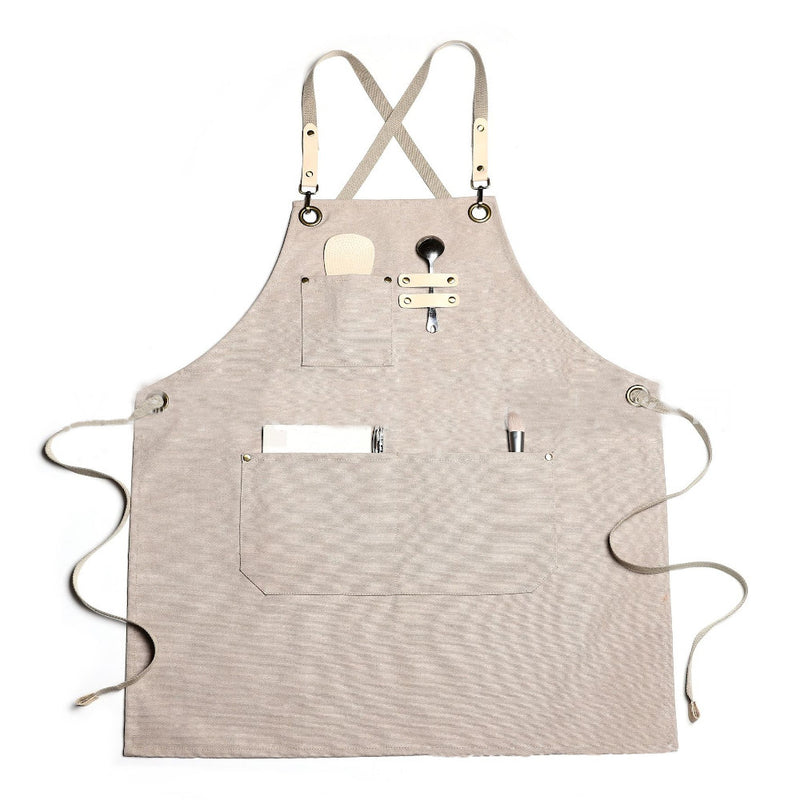 Sleeveless Apron Waterproof Woodworking Anti-fouling Polyester Apron For DIY Woodworking Enthusiast