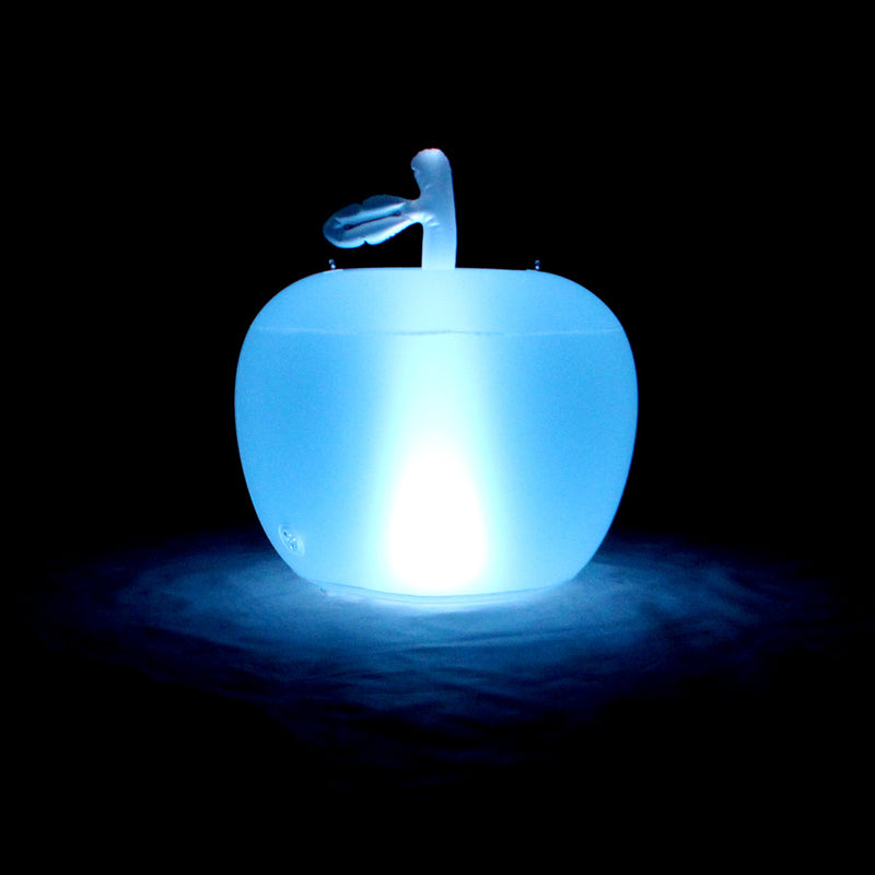 16 Color LED PVC Inflatable Ball/Avocado/Apple Shape Landscape Light Hanging Gargen Light Remote Control Waterproof Pool Light Floating Lamp