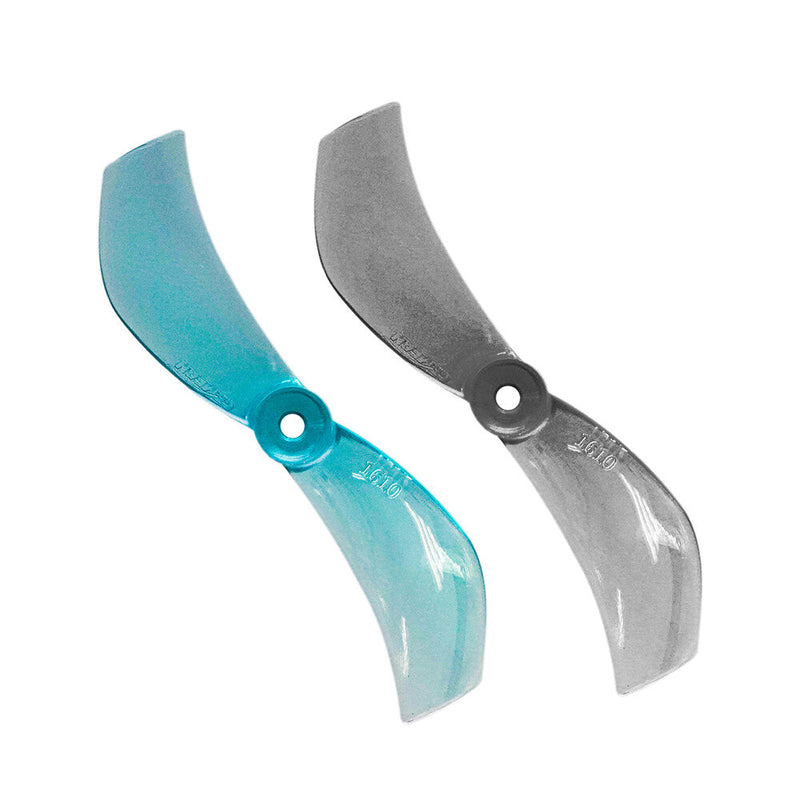 4 Pairs Gemfan 40mm 1610 1.6x1.0 1.6 Inch 2-Blade Propeller 1.0mm / 1.5mm Hole for Flywoo Firfly 1S Nano Baby RC Drone FPV Racing