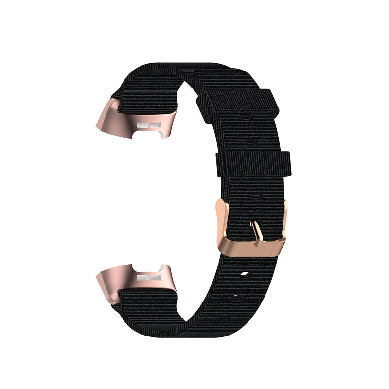 Bakeey Nylon Canvas Woven Smart Watch Band Replacement Strap For Fitbit Charge 3/4