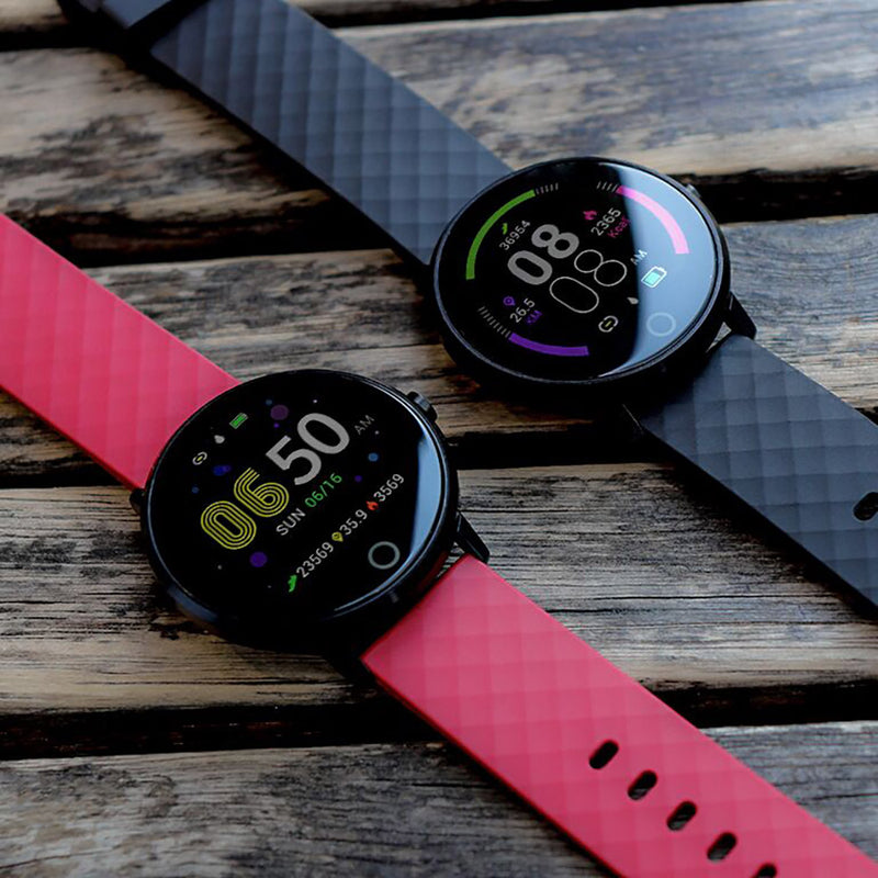 Bakeey D2 Heart Rate Blood Pressure Monitor Female Period Reminder 10 Sport Modes Smart Watch