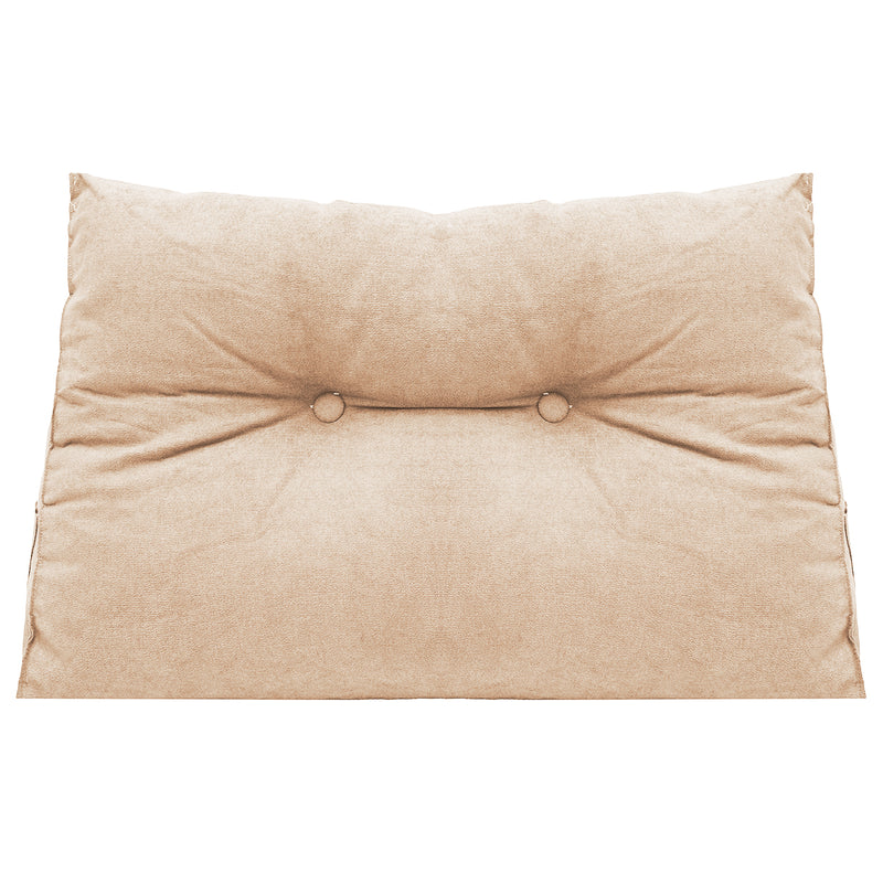 Triangle Back Cushion Bed Couch Sofa Seat Rest Pad Waist Support Backrest Pillow Mat Home Office Furniture Decoration