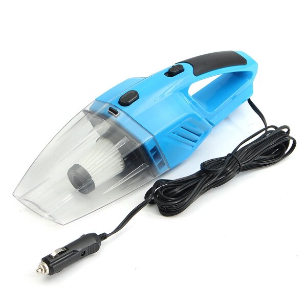 DC12V 120W Car Vacuum Cleaner Handheld Wet & Dry Dual Use Auto Cleaning Tool