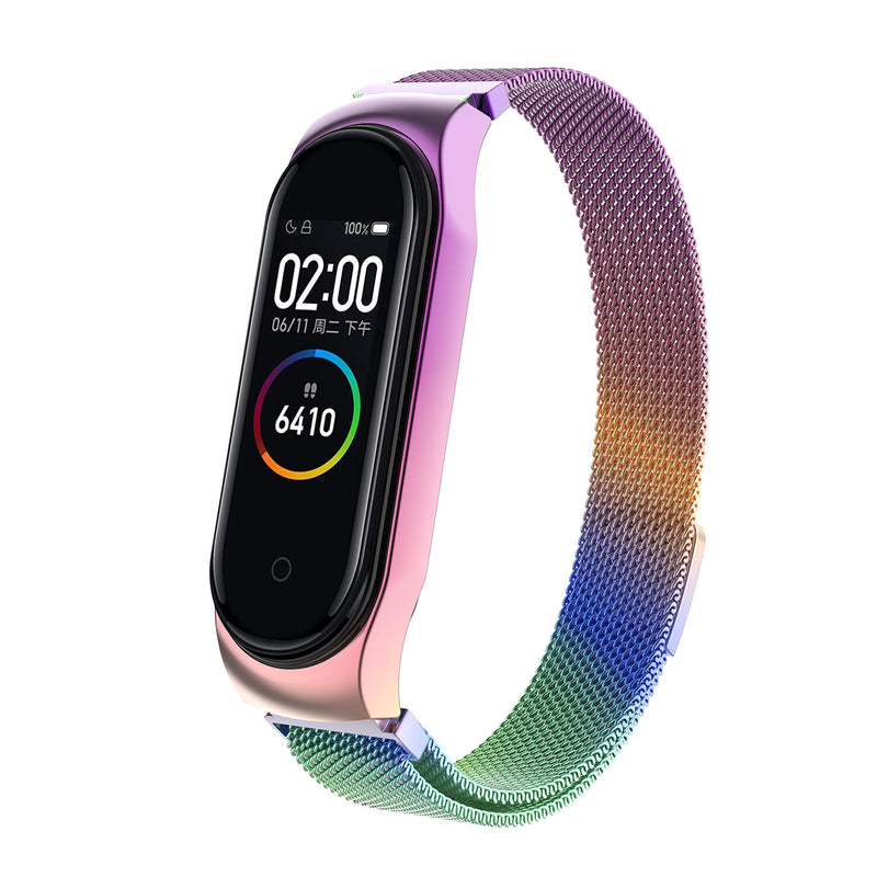 Bakeey Milanese Stainless Replacement Watch Band for Xiaomi Mi Band 4&3 Smart Watch  Non-original
