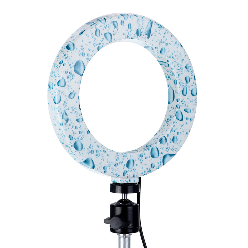 6 inch LED Ring Light Fill Light For Makeup Streaming Selfie Beauty Photography B Makeup Mirror Light-Blue