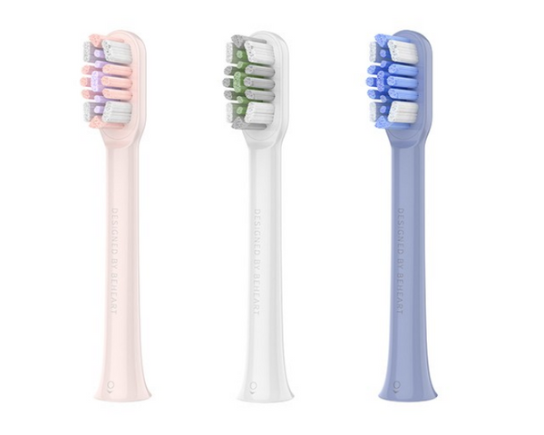 BEHEART W1 Electric Toothbrush Heads Replacement Deep Cleaning Tooth Brush Heads Original Authentic Replacement Heads