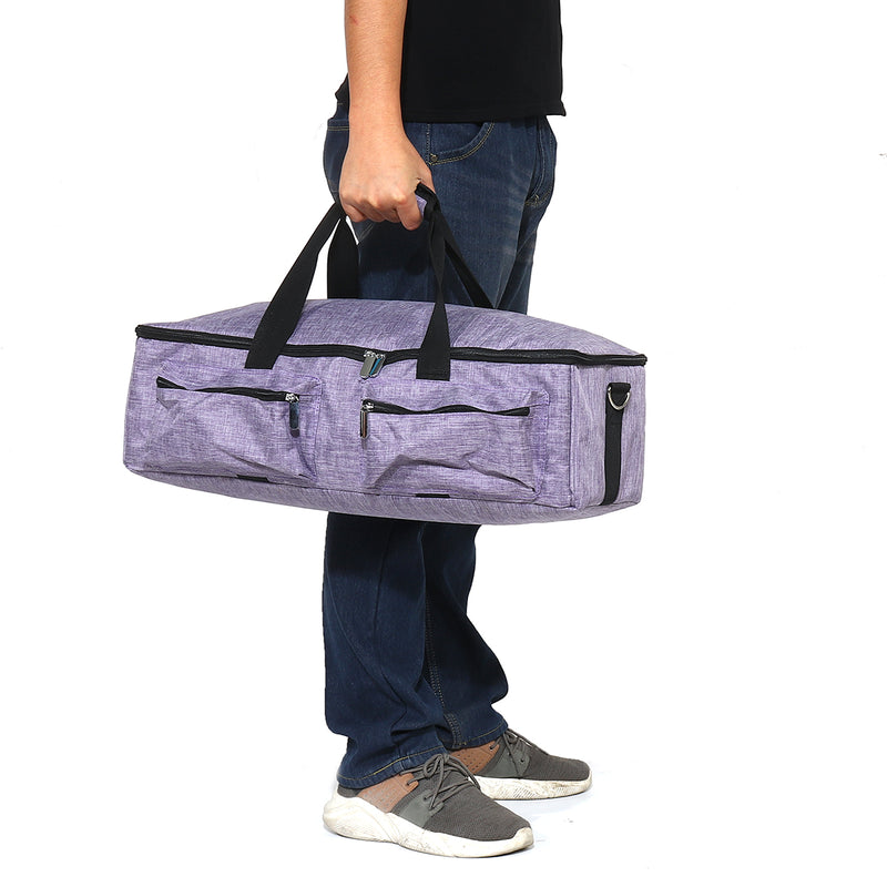 ZANLURE 300D Linen 23.5x9.8x7.1inch Fishing Bag Travel Storage Bag Laggage Handbag Fishing Bag Fishing Gadgets