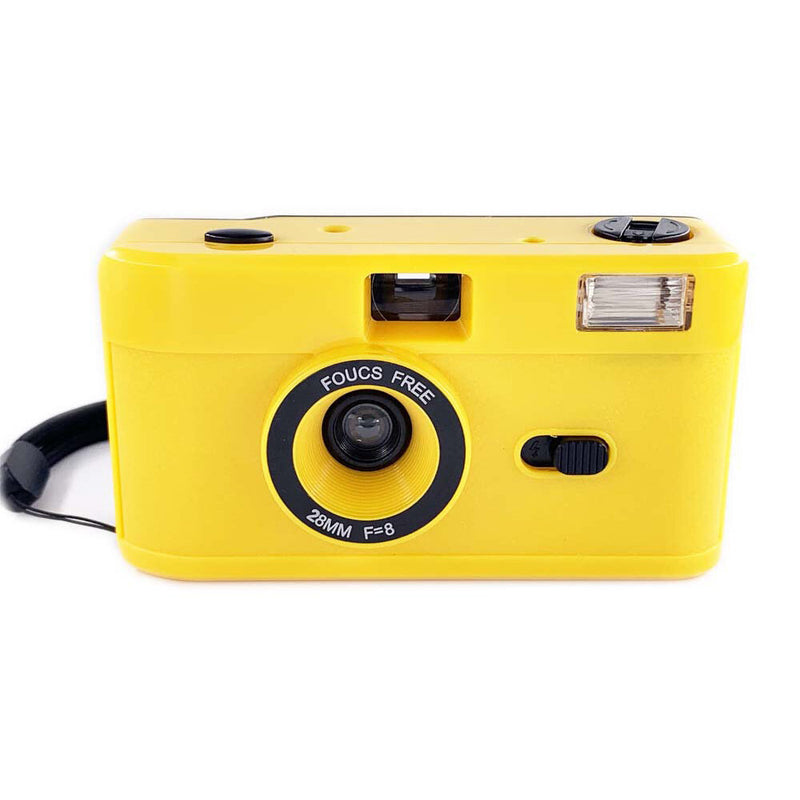 BHF-01 35mm Retro Film Camera Reusable Manual Cameras With Flash Light